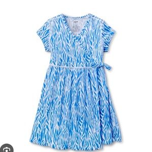 DVF for Target Kids' Adaptive Short Sleeve Sea Twig Dress